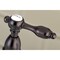 Kingston Brass KS1275TALBS Tudor Bridge Kitchen Faucet W/ Brass Sprayer, Bronze KS1275TALBS - alternate 4
